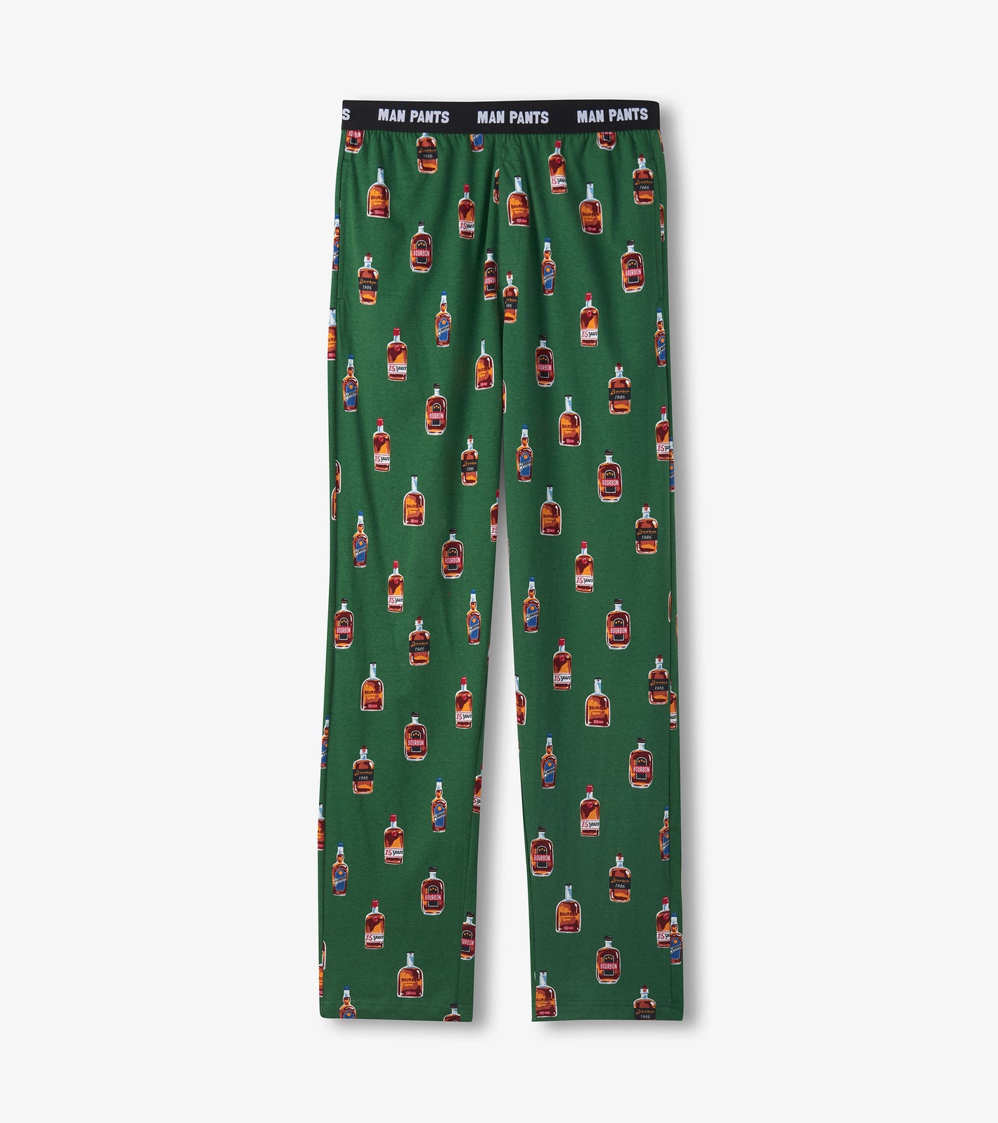 Bourbon Bottles Man Pants