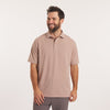 Causeway Mesh Performance Polo - Washed Peach