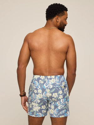 5.5" The Starry Night Stems Swim Trunks