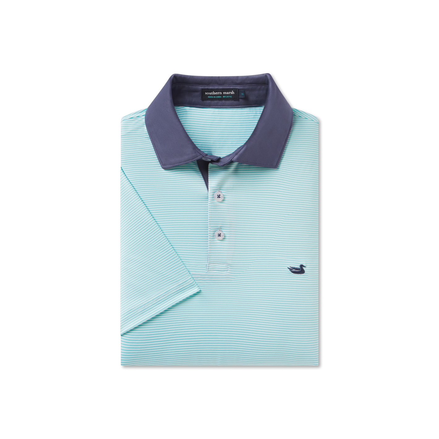 Bermuda Polo - Hampton Stripe