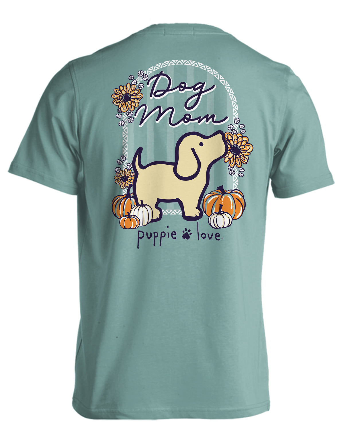 Fall Dog Mom Pup Tee