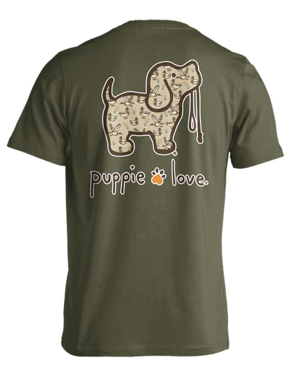 Mallard Pattern Pup Tee