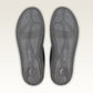 Adyro Primo 2.0 Jet Black shoe bottom view showing ribbed outsole tread pattern