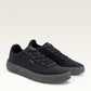 Adyro Primo 2.0 Jet Black sneakers with black laces and dark textured sole, pair side view