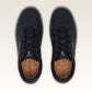 Adxro Primo 2.0 Jet Black sneakers top view with cork insoles and black laces