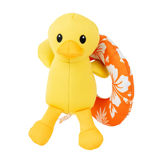 2-in-1 Floating Duck 9" Dog Toy