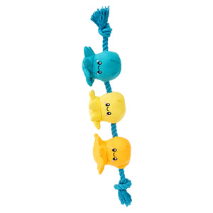 Critters on Rope Dog Toy