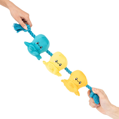 Critters on Rope Dog Toy