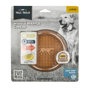 Wiggle Waffle Chew 6" Dog Toy