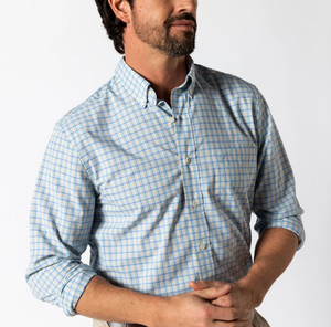 Bradley Plaid Ls Perf Poplin