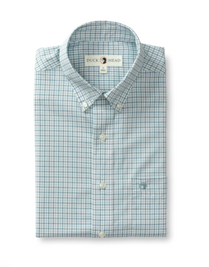Langley Plaid Poplin Long sleeve performance