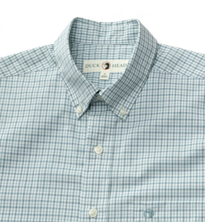 Langley Plaid Poplin Long sleeve performance