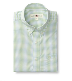 Mitchell Gingham Long sleeve Performance Poplin