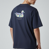 Duck Originals Tee - Uptown Camo - Washed Eggplant