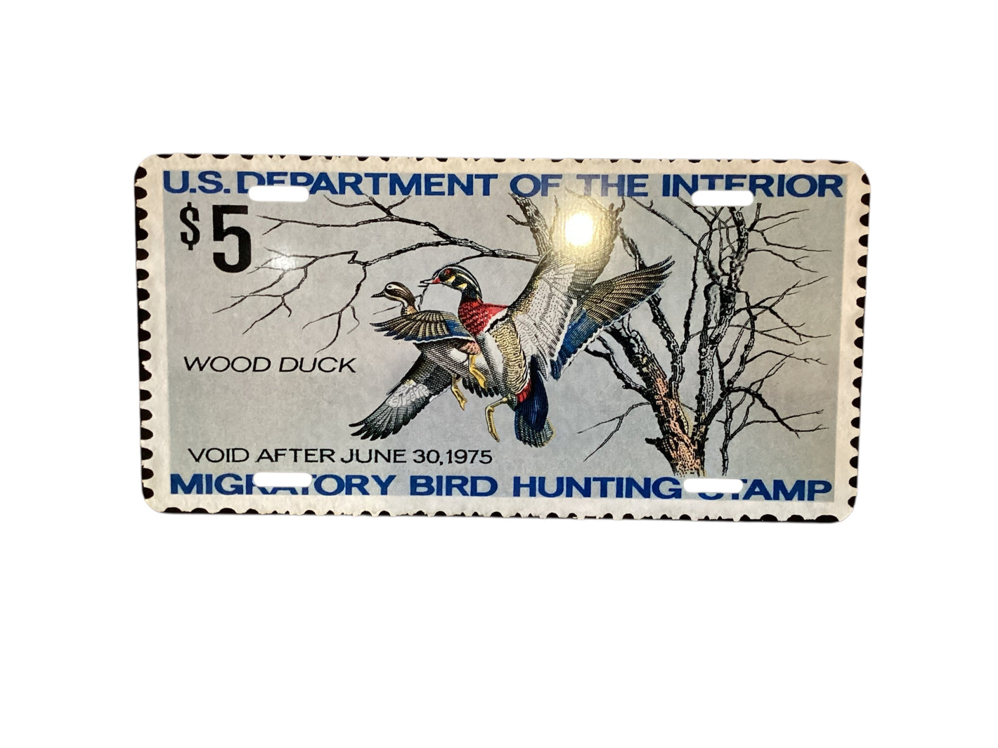 Duck Stamp License Plate