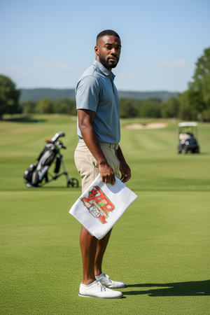 Univ Or Ark Golf Towel