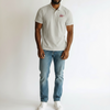 Mississippi State Polo - Sky Scraper + White
