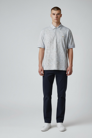 Cotton Brothers Duck Print Polo