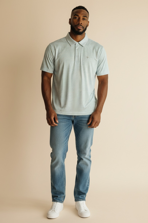 Cotton Brothers Stripe Polo