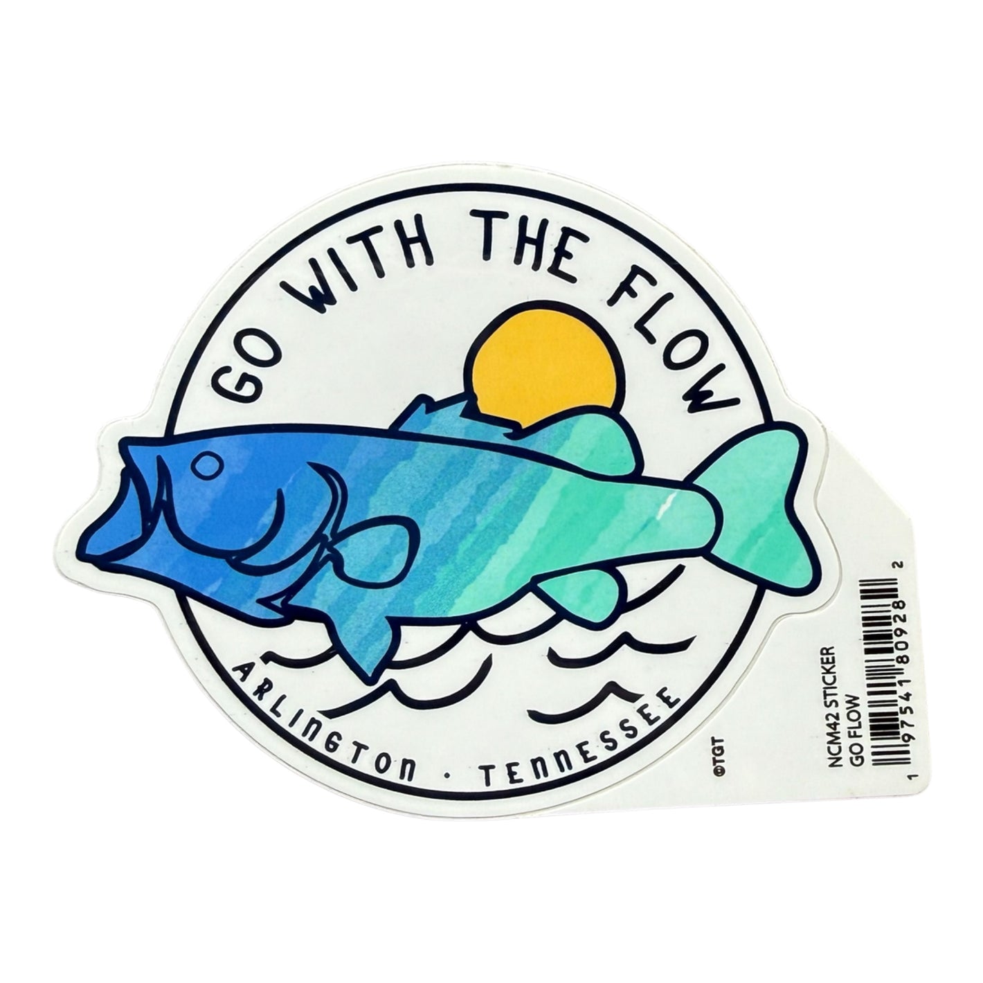 Go Flow Bass Sticker