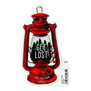 Get Lost Lantern Sticker