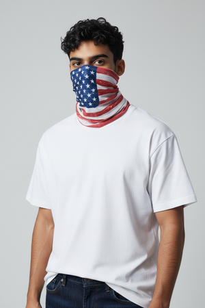 Usa Flag Neck Gaiter