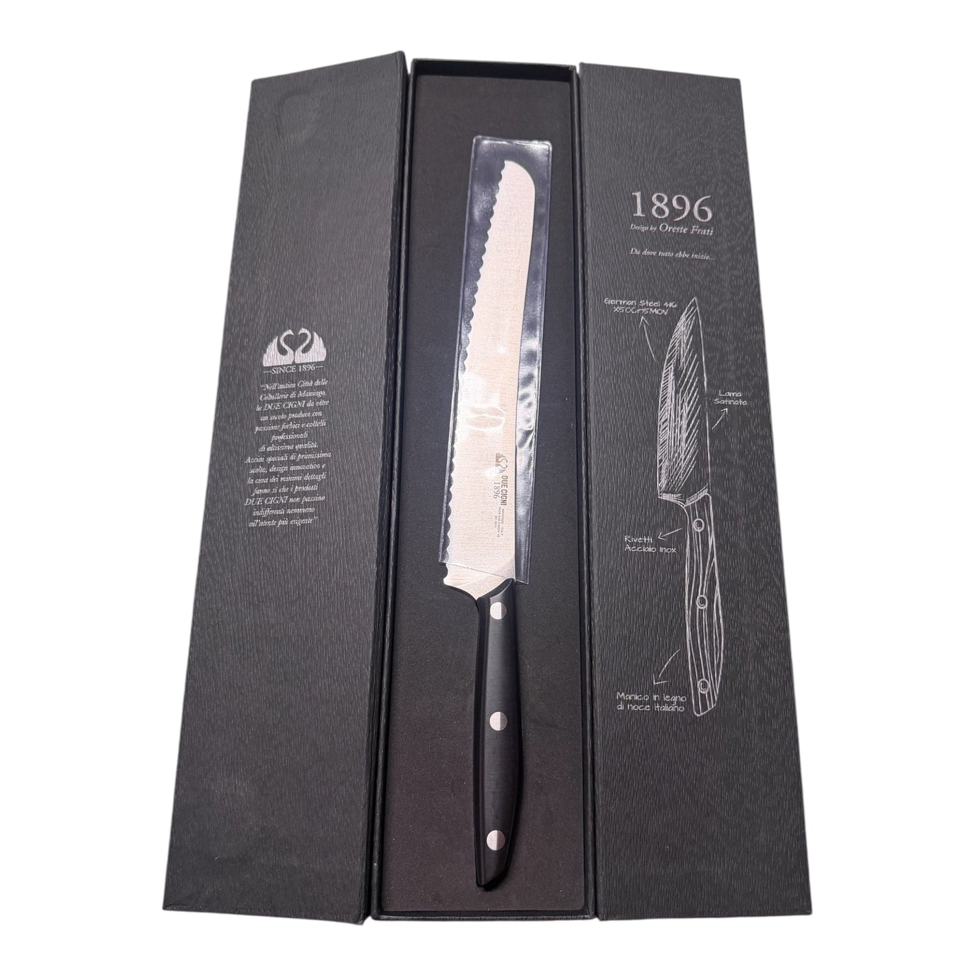 2C1011 Due Cigni Bread Knife