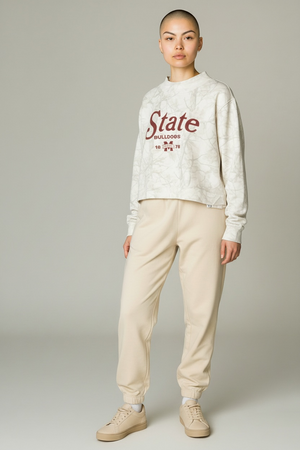 Mississippi State Hampton Mock Neck Sweatshirt