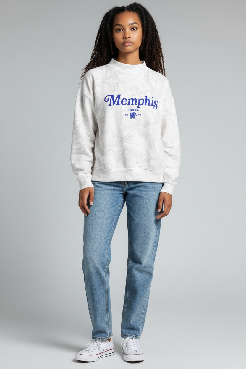 Memphis Hampton Mock Neck Sweatshirt