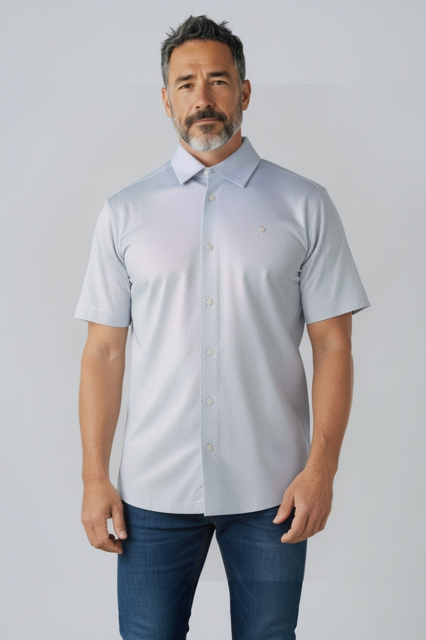 Cotton Brothers Blue Sky Polo