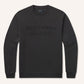 Plateau Embossed Sweatshirt - CHARCOAL