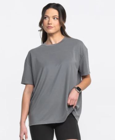 Relaxed Essential Top - STN GRAY