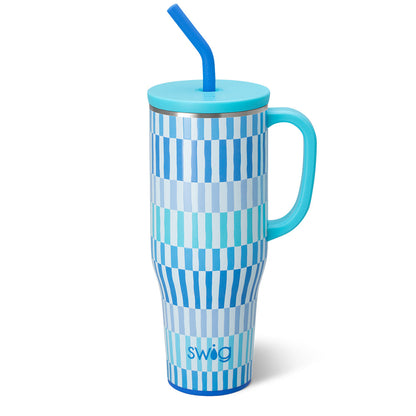 Glacier Stripe Mega Mug 40 Oz