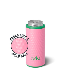 Azalea Golf Ball Skinny Can Cooler 12 Oz