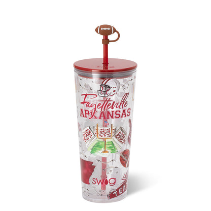 Tailgates in Fayetteville 24 Oz Plastic Tumbler