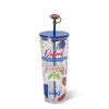 Tailgates in Oxford 24 Oz Plastic Tumbler - 24 Oz Plastic Tumbler