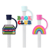 Straw Topper Book Club Set - Book Club