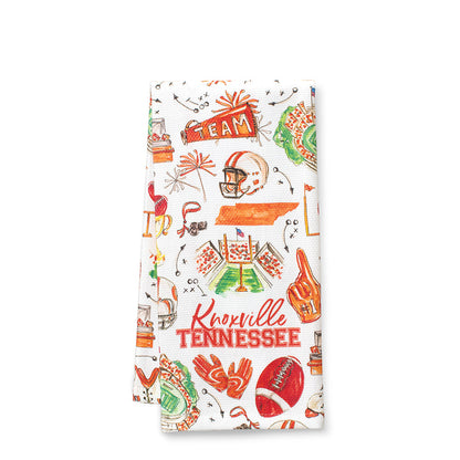 Tailgates in Knoxville Tea Towel