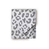 50x80 Super Soft Blanket - Grey Leopard