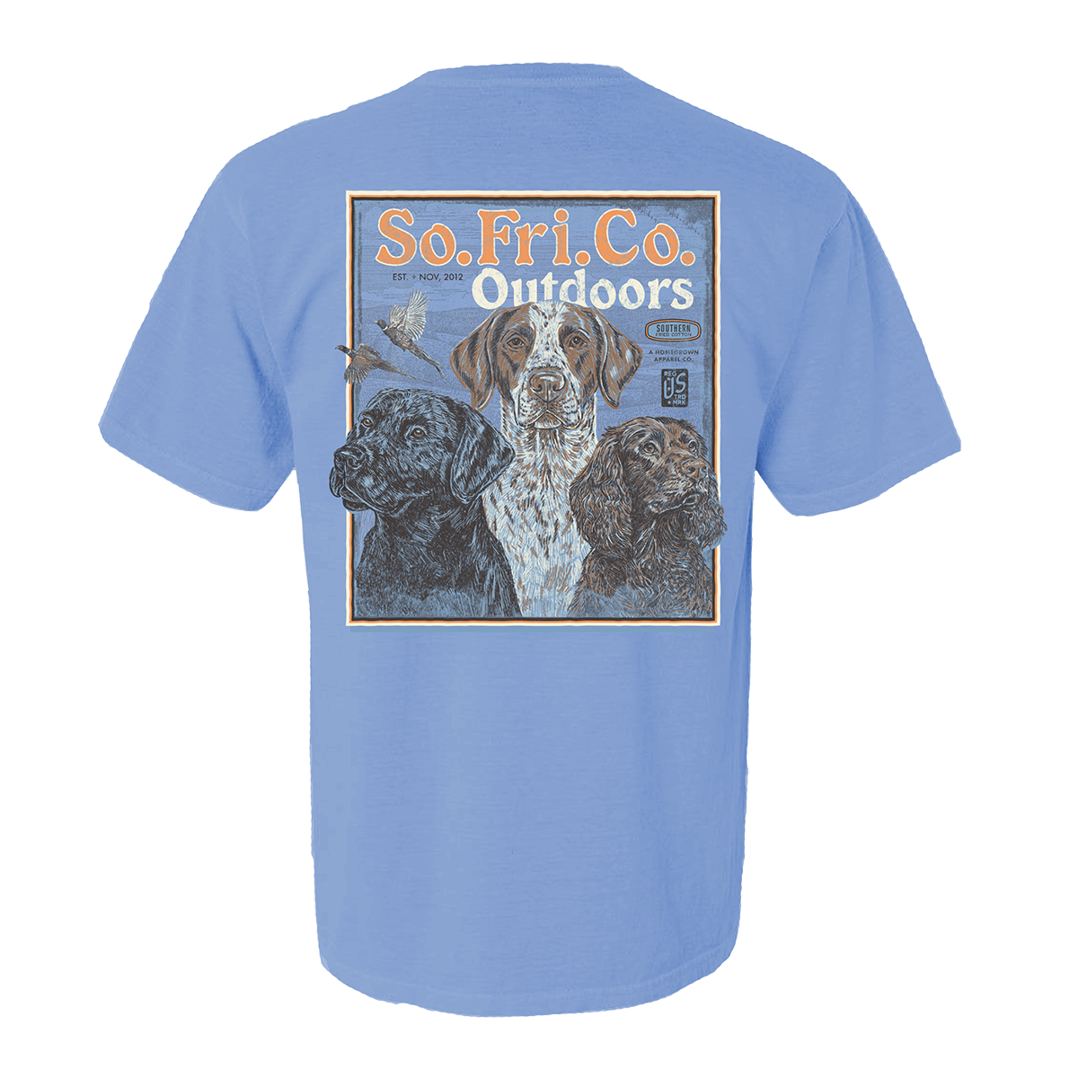 Trio Of Dogs Tee