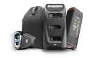 Foresight QC3 launch monitor bundle with Bushnell Pro X3 Link rangefinder and GPS device on white background