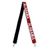 Gameday Beaded Straps - Burgundy/White