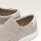 Adyro Sivo slip-on shoes in desert beige with textured mesh upper and cork insoles
