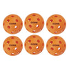 Core Indoor Pickleballs 6Pk - Orange