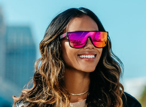 Blenders Sci-Fi Sunglasses - Single-Lens, Polarized for Superior Clari