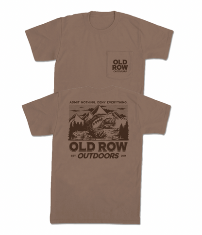 Outdoors Bass Mountain Pocket Tee