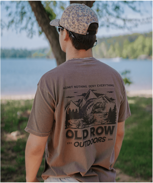 Outdoors Bass Mountain Pocket Tee