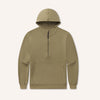 Angie Active Half Zip Hoodie - Olive