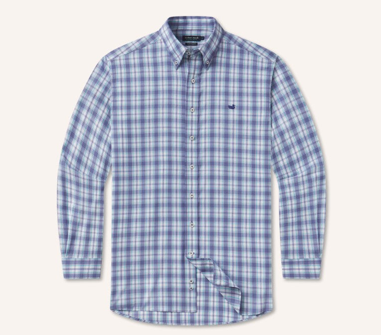 Benton Performance Plaid Dress