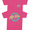 Circle Logo Pocket Tee - Heliconia